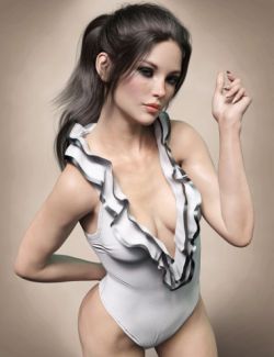 X-Fashion Charm Bodysuit for Genesis 8 Female(s)