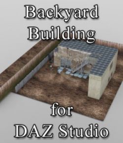 Backyard Building- for DAZ Studio