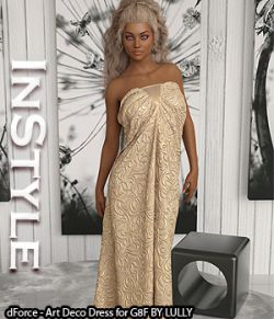 InStyle- dForce- Art Deco Dress for G8F