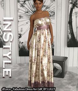 InStyle - dForce - Fabulous Dress for G8F