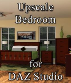 Upscale Bedroom- for DAZ Studio