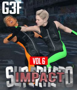 SuperHero Impact for G3F Volume 6