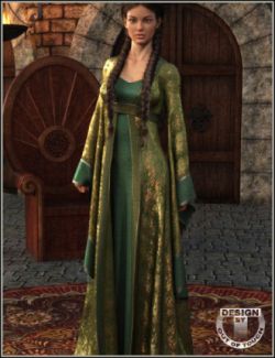 dForce Lorelle Gown Texture Expansion