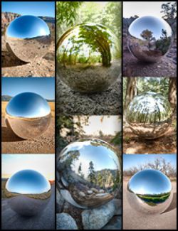 iRadiance - HDRI Variety Pack Four 8k HDRIs for Iray