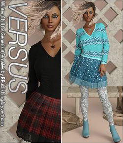 VERSUS- Winter Chill for Genesis 8 Females