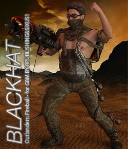 BLACKHAT - Outlanders: Fireball - for DS and Genesis 8 Male