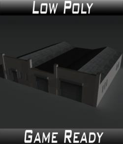 Low Poly Factory Building 24- Extended Licence