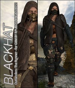 BLACKHAT- Outlanders: The Runner- For DS & Genesis8 Male