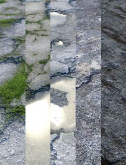 v176 Old Concrete Iray Textures