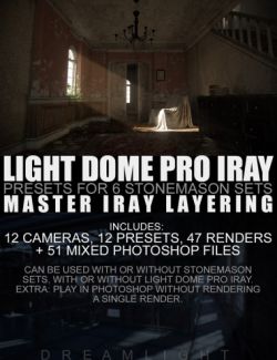 Light Dome PRO Iray- Render Presets- Master Iray Layering