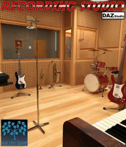 Recording Studio for Daz Studio