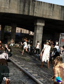 Now-Crowd Billboards- Zombie Apocalypse