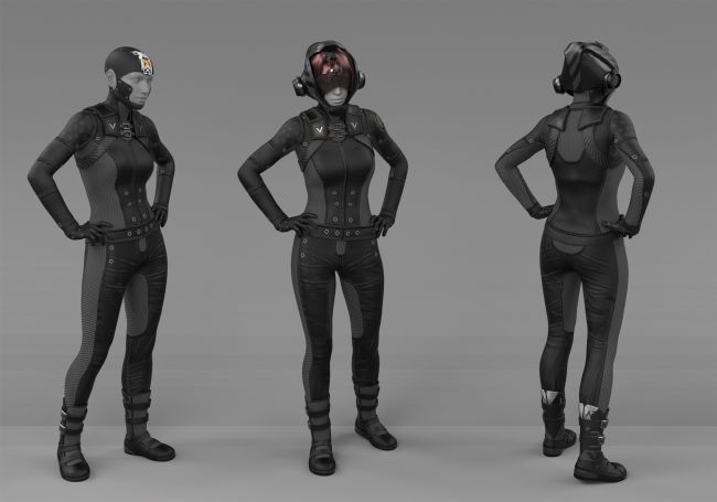 Naomi Sci-fi Outfit for Genesis 8 Female(s)