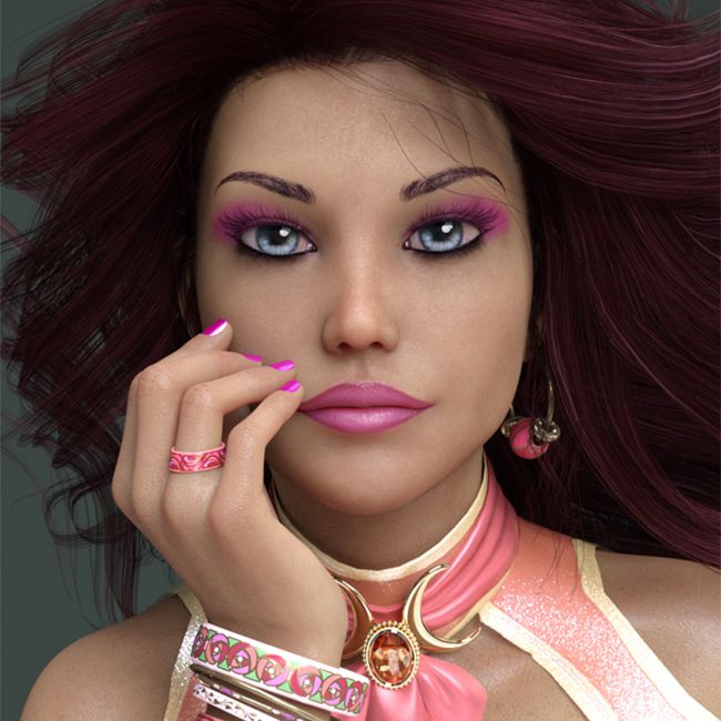 Itzel for Genesis 8 Female | Characters for Poser and Daz Studio