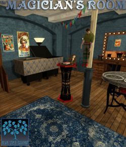 The Magician's Room for Poser