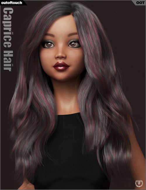 Caprice Hair For Genesis 3 And 8 Female(s) | 3d Models For Daz Studio ...