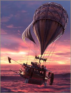 Steampunk Hot Air Balloon