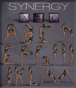 Synergy ABC - Poses for G3F-G8F