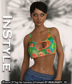 InStyle - dForce CP Top for Genesis 8 Female