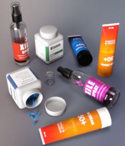 Everyday Items - Tube, Spray, Pills