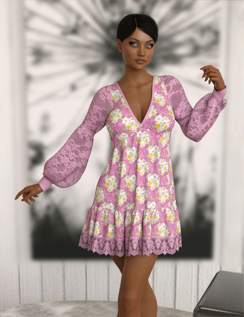 Click here to see preview images for "InStyle - dForce - Patience Dress for G8F" InStyle - dForce - Patience Dress for G8F