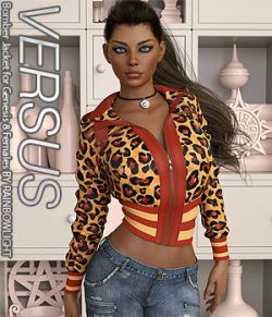 VERSUS- Bomber Jacket for Genesis 8 Females