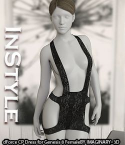 InStyle- dForce CP Dress for Genesis 8 Female