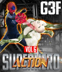 SuperHero Action for G3F Volume 6