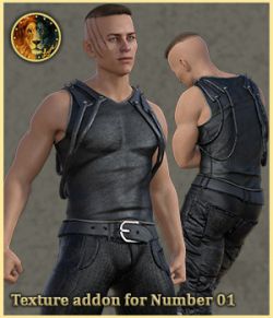 Texture addon for Number 01 outfit for G8M