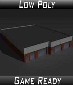 Low Poly Factory Building 20 - Extended Licence