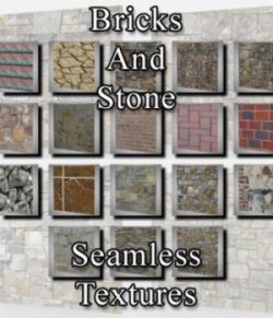 Bricks And Stone Seamless Textures for Poser and DAZ Studio