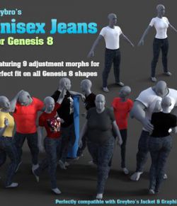 Greybro's Unisex Jeans for G8