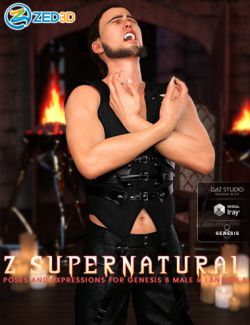 Z Supernatural Poses and Expressions for Genesis 8 Male and Landon 8