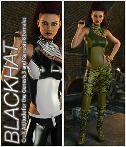 BLACKHAT - CruX Attitude for the Genesis 3 and Genesis 8 Females