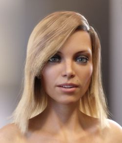 Skye Hair for Genesis 3 and 8 Females