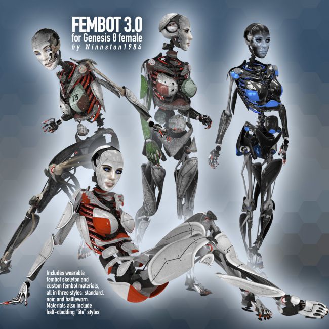 Fembot 3.0 for Genesis Female 8 0.