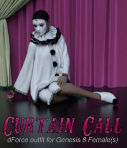 Curtain Call for Genesis 8 Females