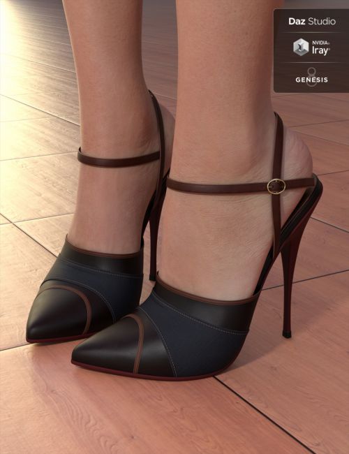 Tris High Heels for Genesis 9 and 8 Female