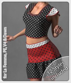 Jo Set & 12 Styles for La Femme, V4, PE and Dawn