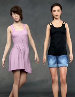 Teen Girls for Genesis 8 Female