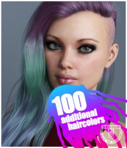 Xenya Hair Texture XPansion for Genesis 3 and 8 and LaFemme