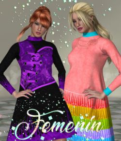 DA-Femenin for Cozy Dress for LaFemme by outoftouch