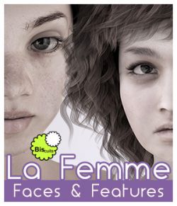 Biscuits Faces & Features for La Femme