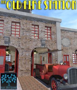 The Old Fire Station for Poser