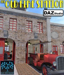 The Old Fire Station for Daz Studio