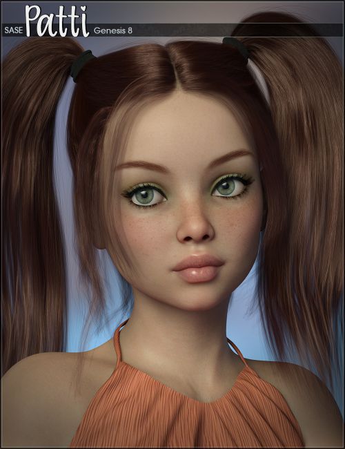 SASE Patti for Genesis 8 | Characters for Poser and Daz Studio