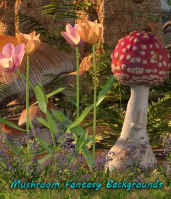 FB Mushroom Fantasy Backgrounds