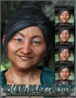 Mixable Expressions for Mrs Chow 8 and Genesis 8 Female(s)