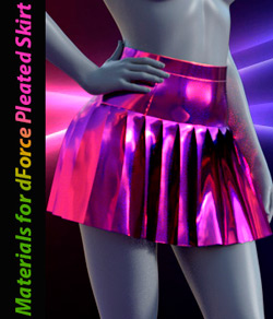 Materials for dForce Pleated Skirt