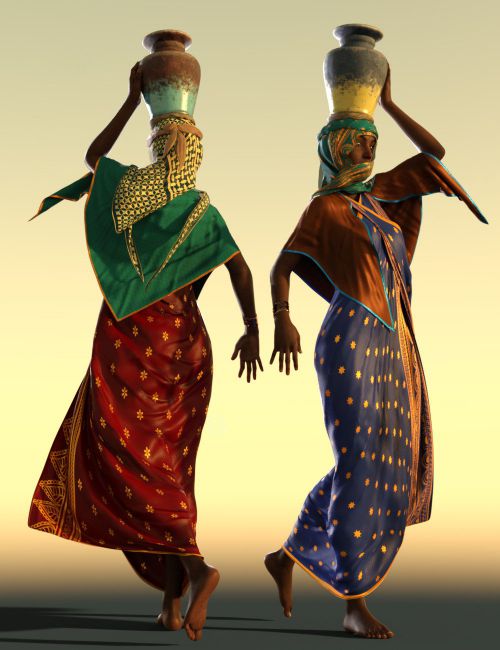 dForce Desert Robe Outfit for Genesis 8 Female(s) | 3d Models for Daz ...